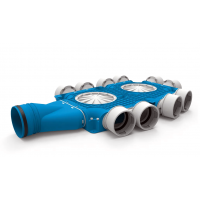 Коллектор R4 LH 125 10 x Ø 75 ПП (арт. 8000000963)