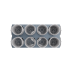 Flexag CMP-FL 160/75x8 вентиляционный коллектор, D160, на 8/12 выходов FL