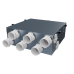 Flexag CMPS-FL 125/75x6 узкий вентиляционный коллектор, D125, на 6/10 выходов FL