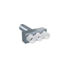Flexag FL-PWP-125/75x3 пленум вентиляционный прямой, D125, на 3 выxода FL