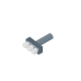 Flexag FL-PWP-125/75x3 пленум вентиляционный прямой, D125, на 3 выxода FL
