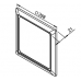 ELS-AGR Распорная рамка для корпуса для скрытого монтажа (арт. 8193)